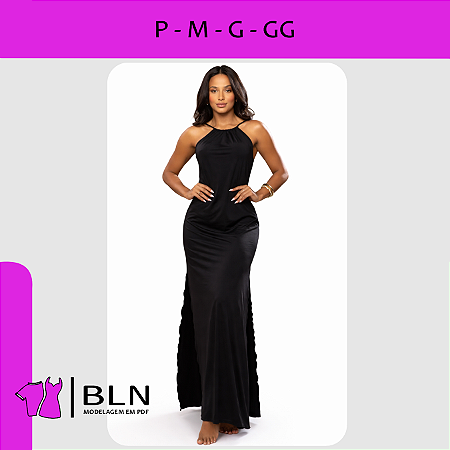 Vestido Frente Única Fenda