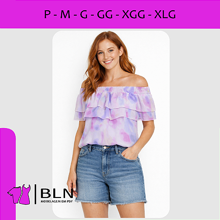 Blusa Com Babado