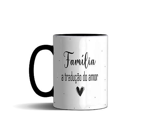 Caneca Declaração De Amor: Tradução Do Que Eu Sinto Por Você - Minha Caneca