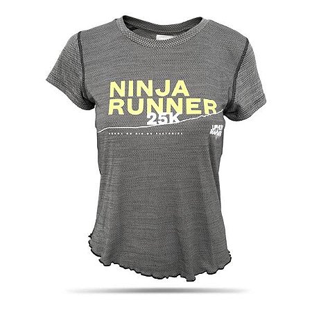 Camiseta Feminina Uphill Ninja Runner 25K