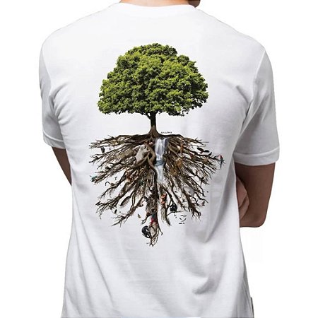 Camiseta Unissex árvore da vida - Sustentaweb Produtos Sustentáveis