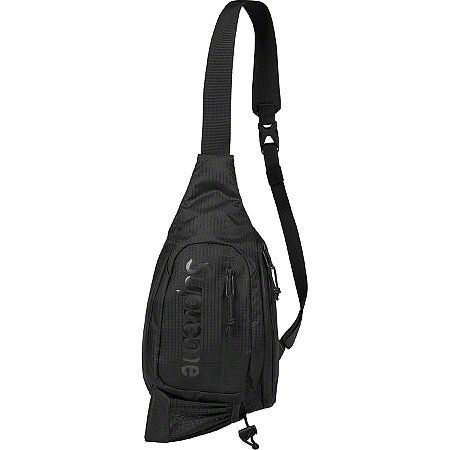 Supreme Bolsa Sling SS21 Preta