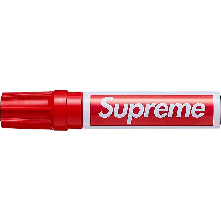 Supreme x Pilot Marcador Vermelha