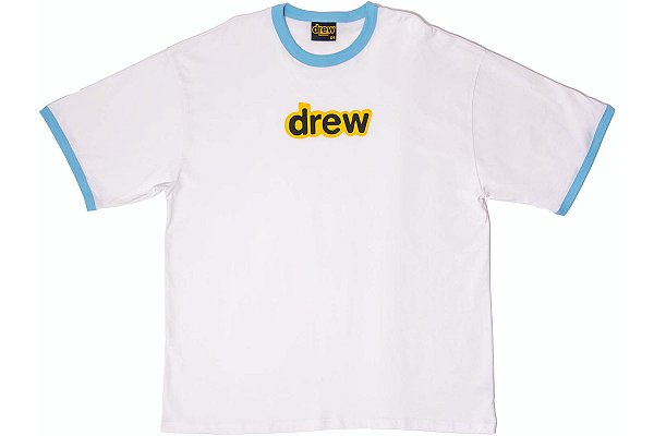 Drew House Camiseta Oversized Secret SS Ringer Branca