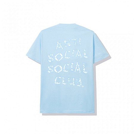 Anti Social Social Club Camiseta Partly Cloudy Azul