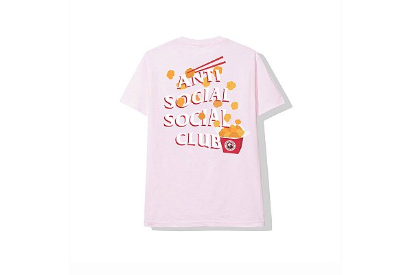Anti Social Social Club x Panda Express Camiseta Rosa