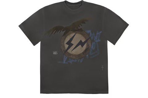 Travis Scott x Fragment Camiseta Create Preta