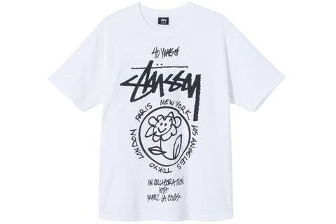Stussy x Marc Jacobs Camiseta World Tour Collection