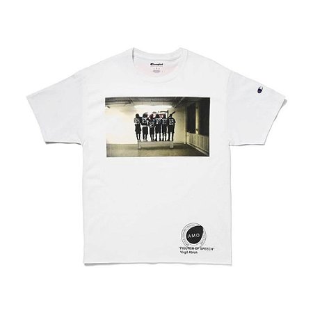 Virgil Abloh x MCA Camiseta Figures of Speech Pyrex Team Branca