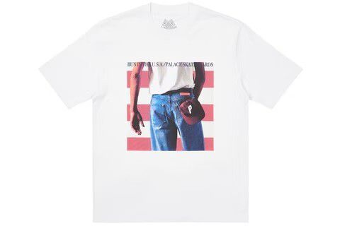 Palace Camiseta Born To Bun Branca