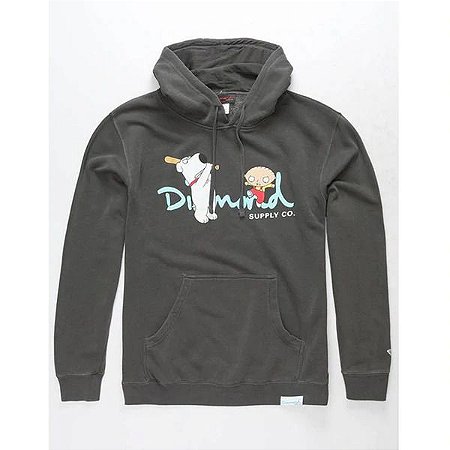 Diamond Moletom Family Guy Cinza