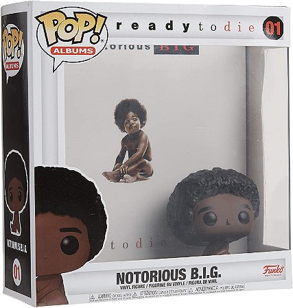 Funko Pop Albums Ready To Die Notorious BIG with Hard Shell Case