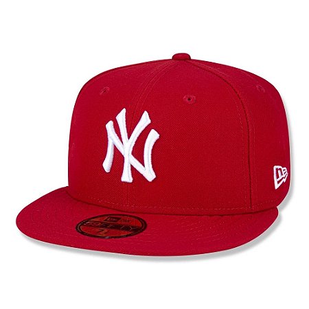 New Era Boné New York Yankees Vermelho