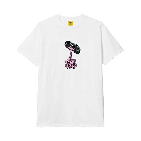Golf Camiseta Bubble Gum Branca