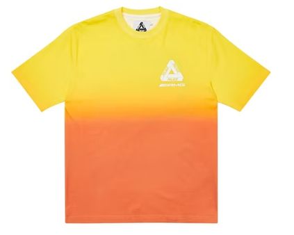 Palace Camiseta Amg 2.0 Los Angeles Laranja/amarela