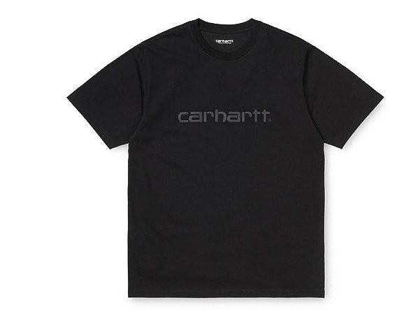 Carhartt Camiseta Script Preta