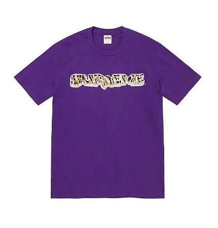 Supreme Camiseta Diamond Roxa