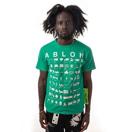 Virgil Abloh Camiseta ICA Collection Verde