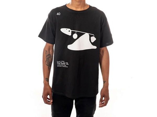 Virgil Abloh Camiseta ICA Pink Panther Preta