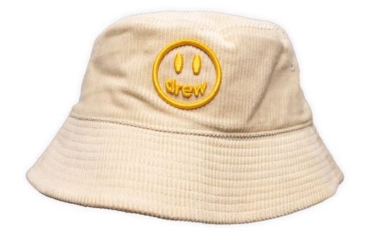 Drew House Bucket Hat Corduroy Chaz Biscotti/Marrom claro