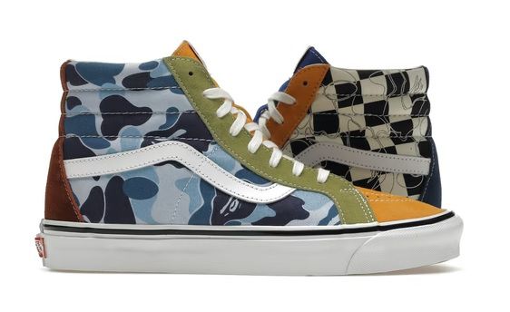 Vans Sk8-Hi DX Bape Multi Camo