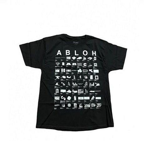 Virgil Abloh Camiseta Ica Collection Preta