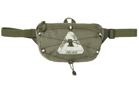 Palace Bolsa Waist Cordura Double Diamond 2 Verde