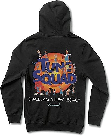 Diamond Moletom Space Jam The New Legacy Preta