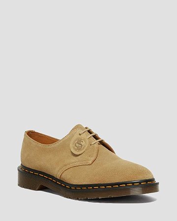 Dr Martens Zapatos 1461 Buck Marrom