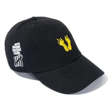 Anti Social Social Club x Undefeated Boné Preta