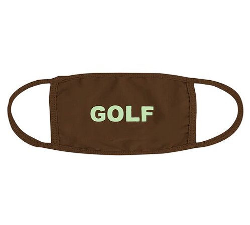 Golf Máscara Marrom