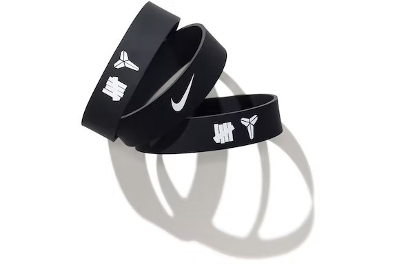 Undefeated x Nike x Kobe (2 Pack) Baller Bands Black