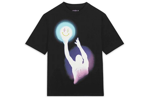 Jordan x J Balvin Camiseta Preta