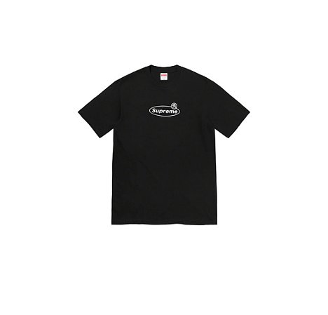 Supreme Camiseta Warning Preta