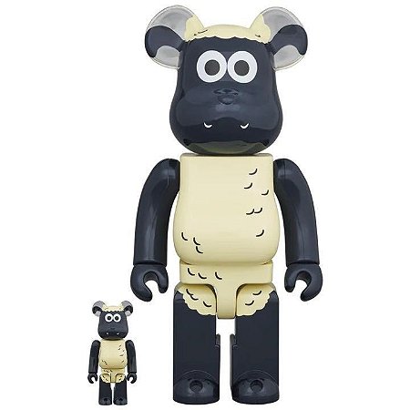 Bearbrick Shaun the Sheep 100% & 400% Set