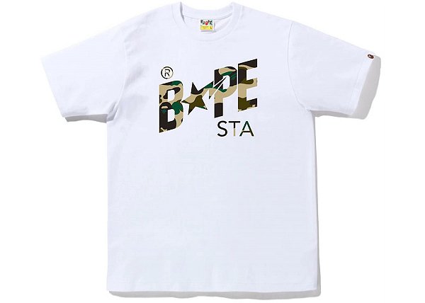 Bape Camiseta Fw 22 - 1st Camo Bape Sta