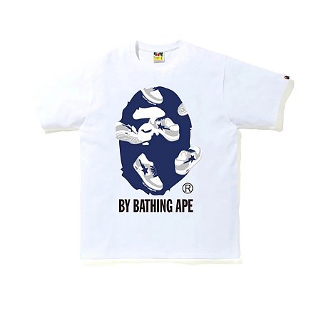 Bape Camiseta Sta Random by Bathing Ape Branca