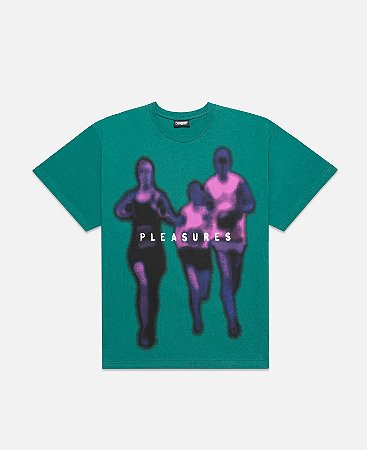 Pleasures Camiseta Leader HeavyWeight Verde