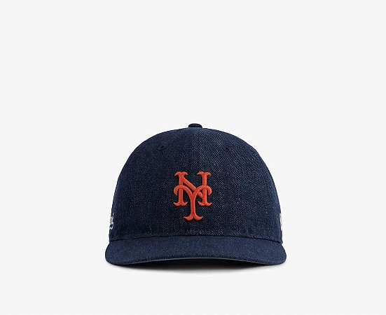 Aimé Leon Dore x New Era Boné Mets Denim Botanical Azul