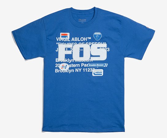 Virgil Abloh Camiseta FOS Sunroof Azul