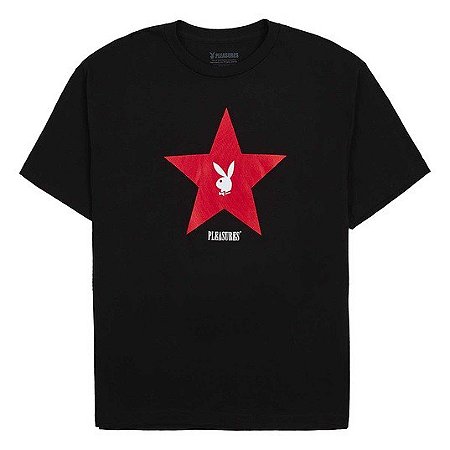 Pleasures x Playboy Camiseta Connect Preta
