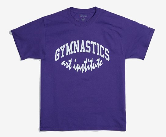 Virgil Abloh Camiseta Gym Darkside  Virgil/Brooklyn Museum Roxa