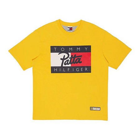 Patta x Tommy Jeans Camiseta Flag 'Polen' Amarela