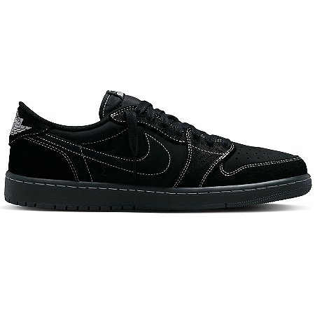Nike Jordan 1 Low Travis Scott Black Phantom Preta