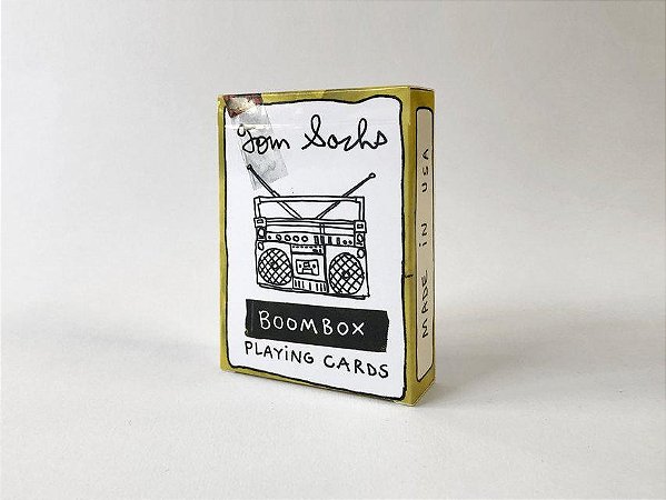 Tom Sachs Boombox Card Deck