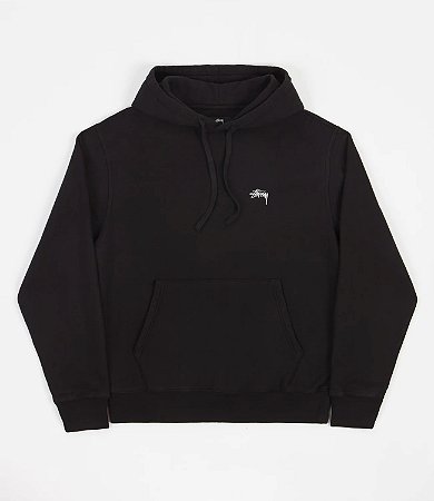 Stussy Moletom Overdyed Stock Logo Preta