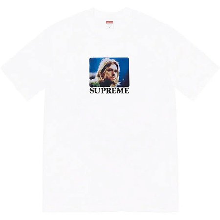Supreme Camiseta Kurt Cobain Branca