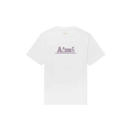 Aimé Leon Dore Camiseta Aimé Sketch Logo Branca