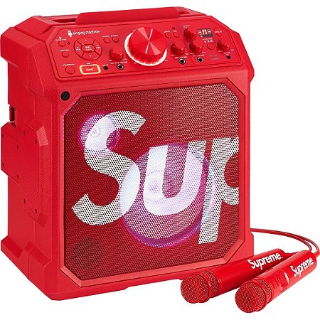 Supreme Singing Machine (US Plug) Vermelho