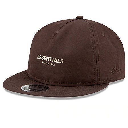 Fear of God Essentials Boné RC 9FIFTY Preto